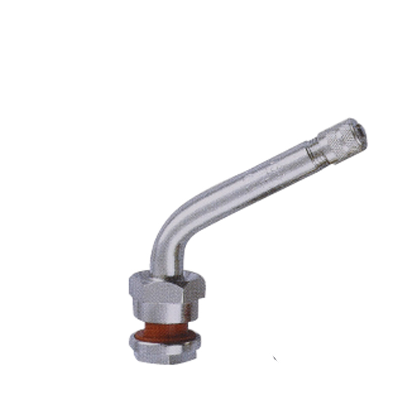 TR550-serie VERNIKKELDE MESSING KLEPPEN MET DOORVOER-TR554D