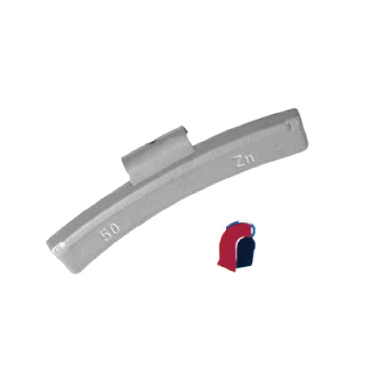 Zn clip-on wielgewichten voor lichtmetalen velg-EW-3106